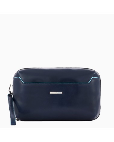 Pochette Piquadro Blue Square Blu. Spedizione Gratuita